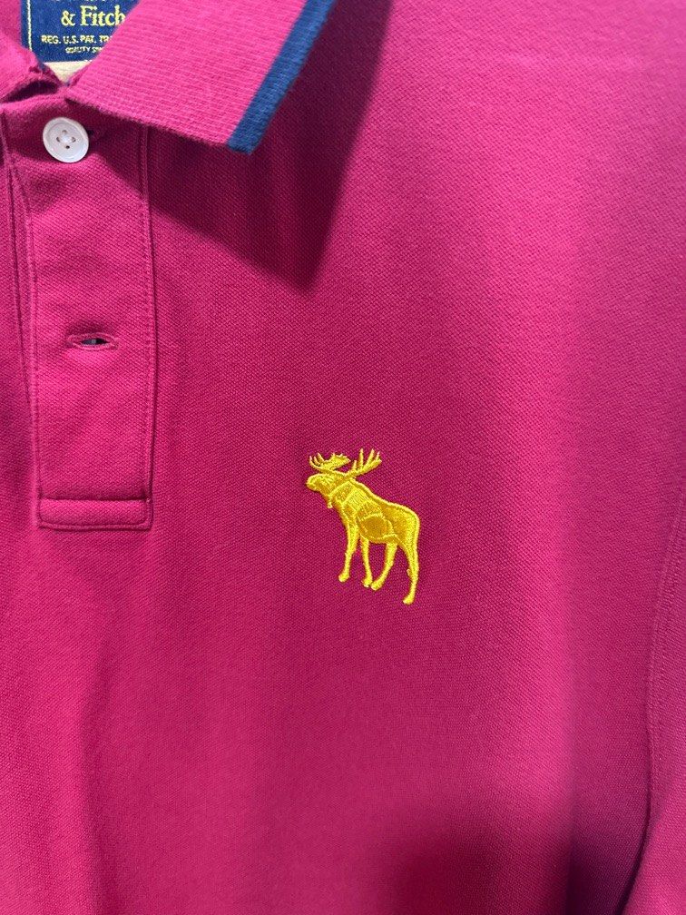 Abercrombie Polo Shirt XL (Category: Tshirts & Polo Shirts ) located in Pasig City. Submitted by coco_closet (Listing ID 1260121213, Image 3). Description: Actual size is 2XL but fits an XL-guy No issues, used only twice, very good condition.