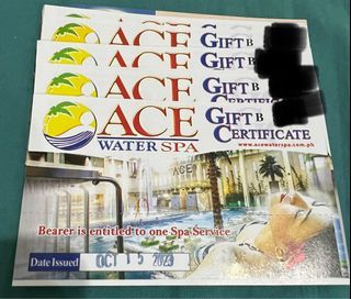 Ace Water Spa Tickets