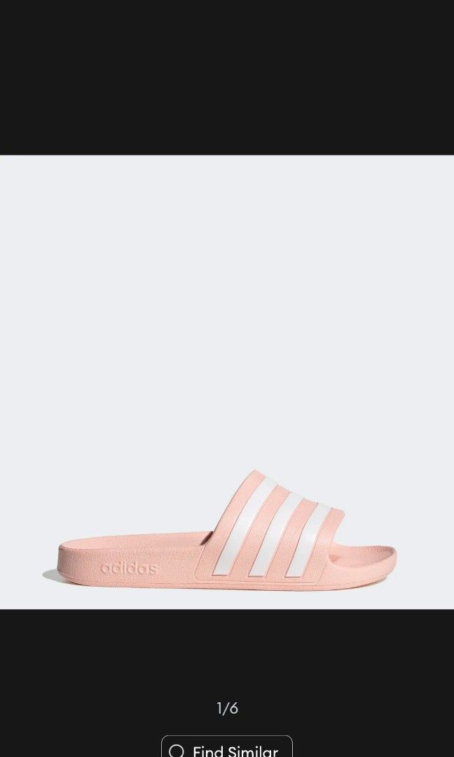 adidas Adilette Aqua Slides Women Pink Women s Fashion Footwear