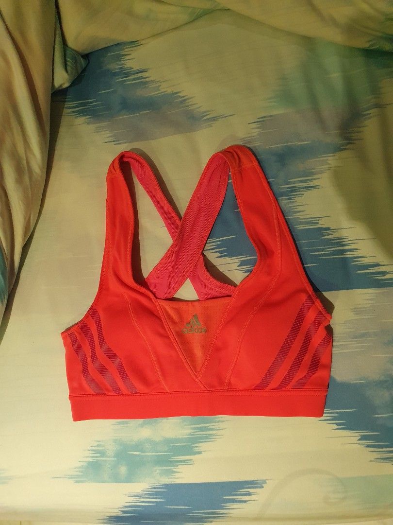 Adidas sports bra, Women's Fashion, Activewear on Carousell