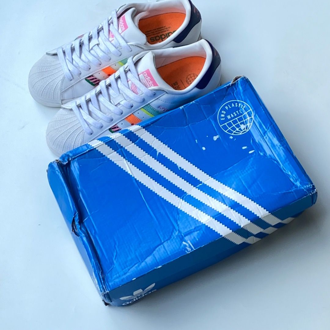 adidas gazelle silver green womens ADIDAS SUPERSTAR ADV - WHITE/BLACK GW6930 main image 1