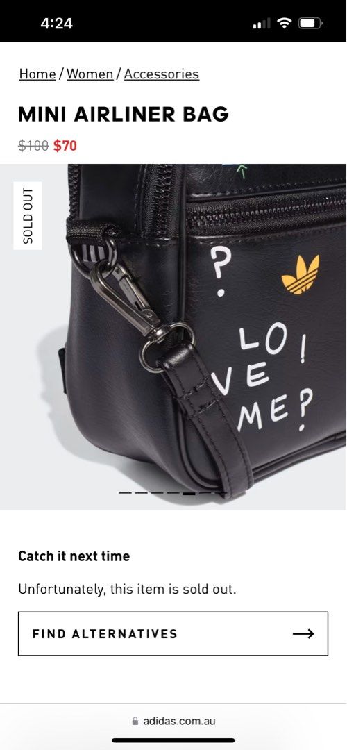 Mini Airliner Bag Adidas Fiorucci Bag Adidas Fiorucci Tote Bag On Sale