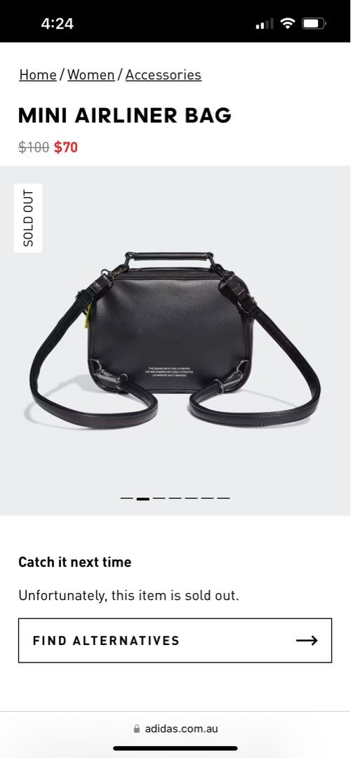 Adidas mini 2025 airliner bag fiorucci