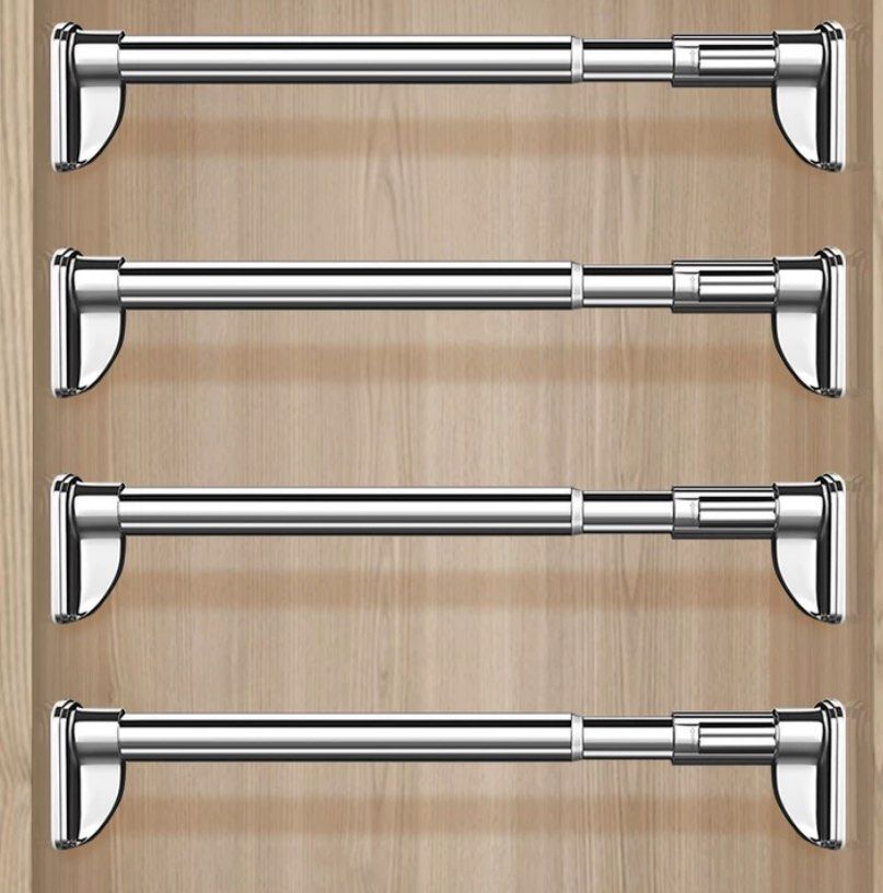 Adjustable Hanging Rod, Furniture & Home Living, Home Improvement ...