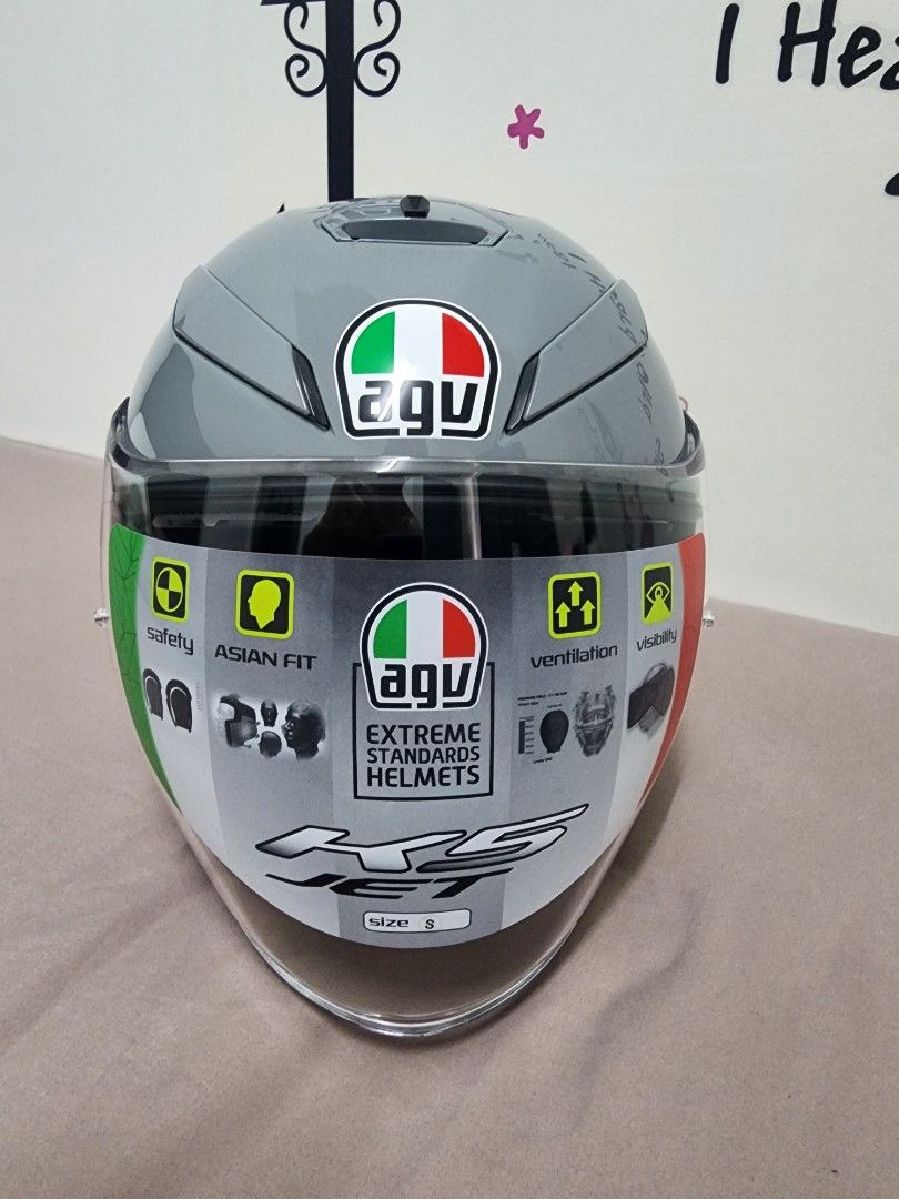 AGV K5 JET (Special Edition), Motorcycles, Motorcycle Apparel on Carousell