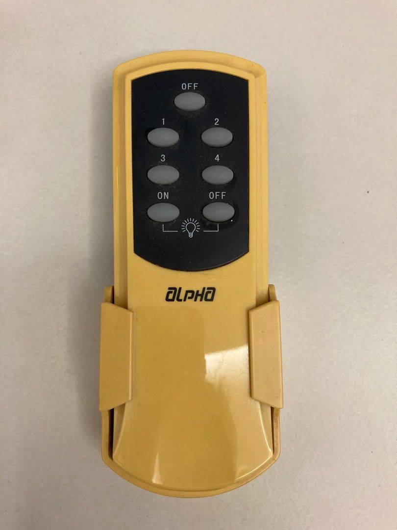 Alpha fan original remote control, Furniture & Home Living, Lighting