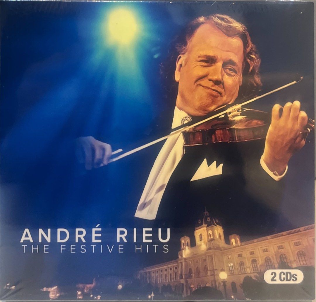 Andre Rieu: The Festive Hits Deluxe 2CD Edition, Hobbies & Toys, Music ...