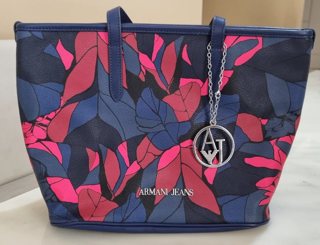 Armani jeans shop tote bag