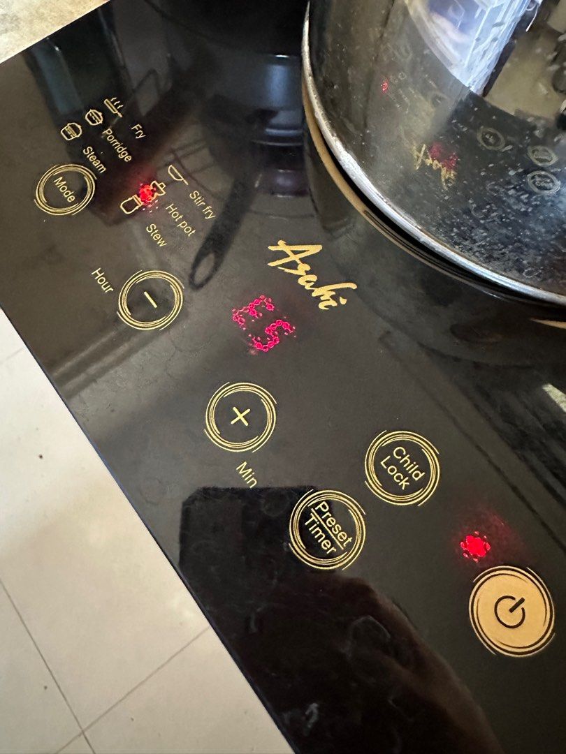 Asahi Induction cooker TV Home Appliances Kitchen Appliances
