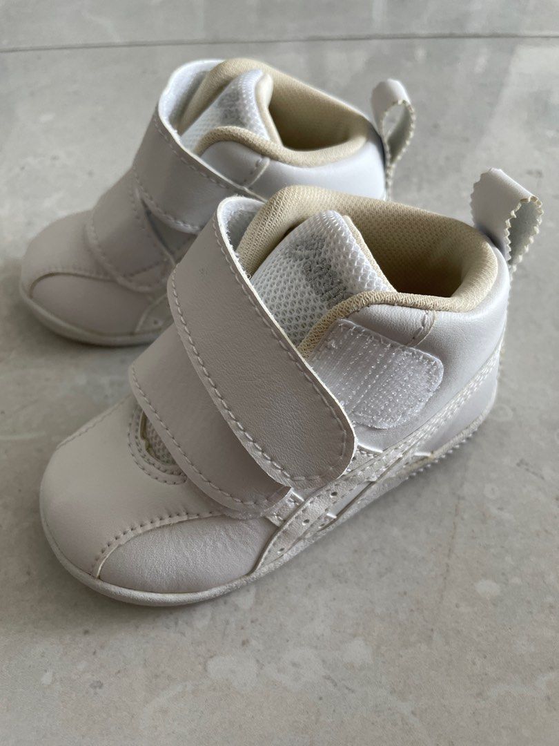 ASICS baby white shoes