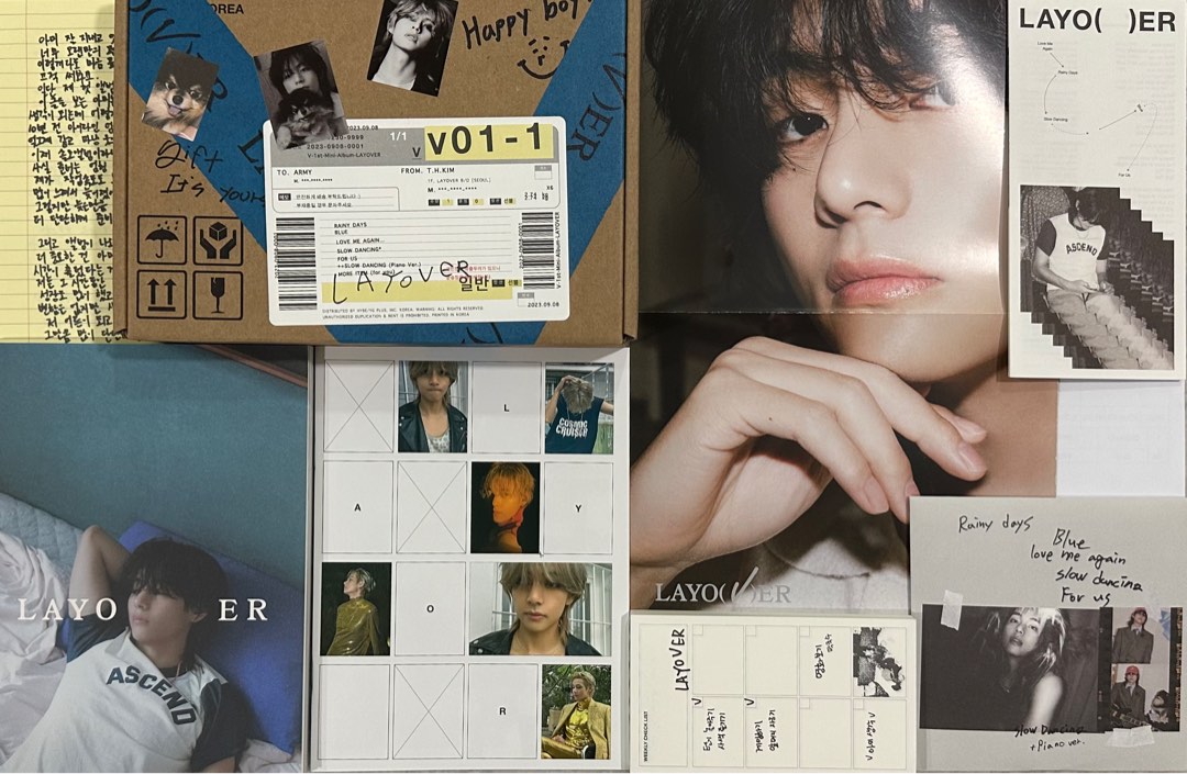 Authentic LAYOVER Blue Version Unsealed, Hobbies & Toys, Collectibles & Memorabilia, K-Wave on ...