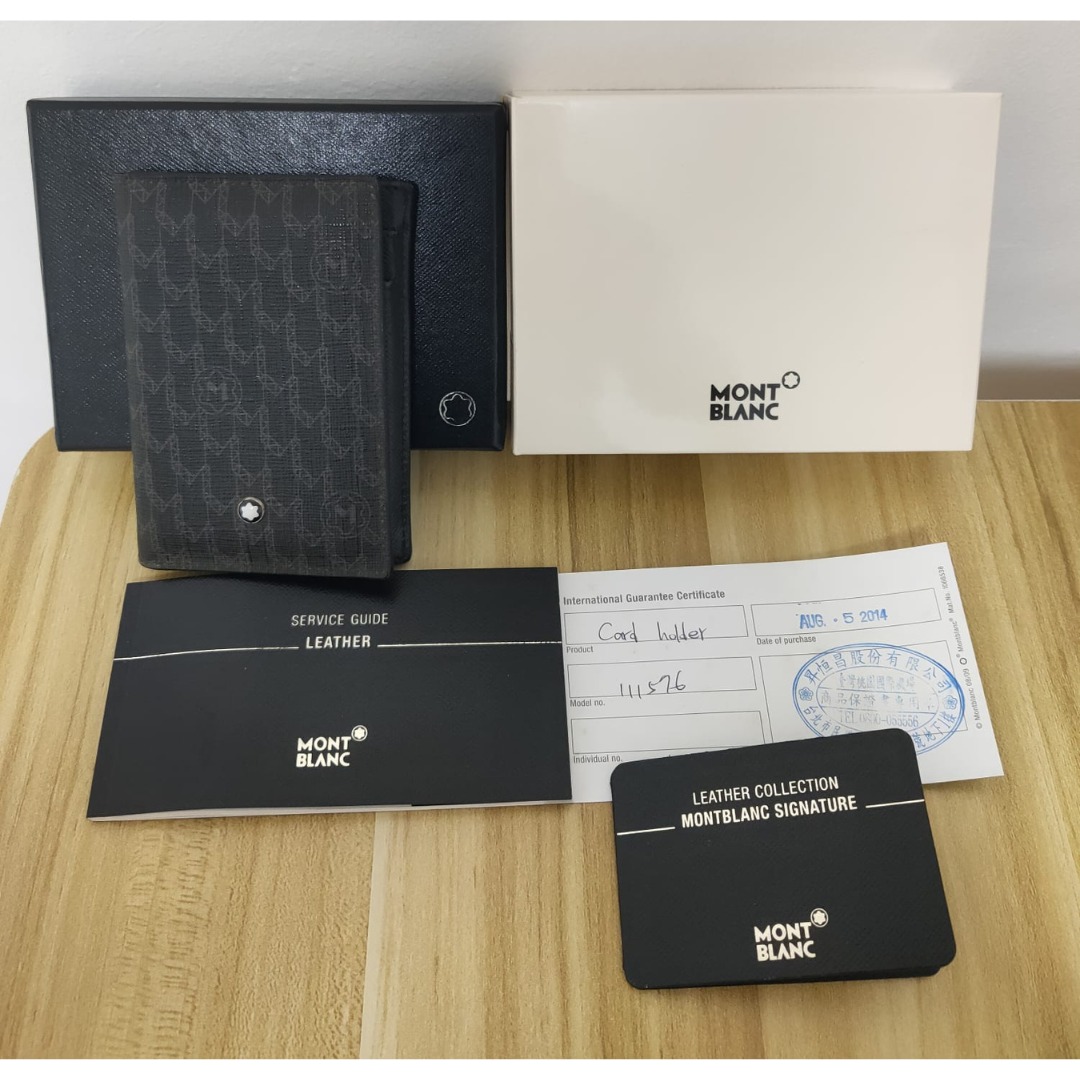 Montblanc 4810 westside business card holder sale