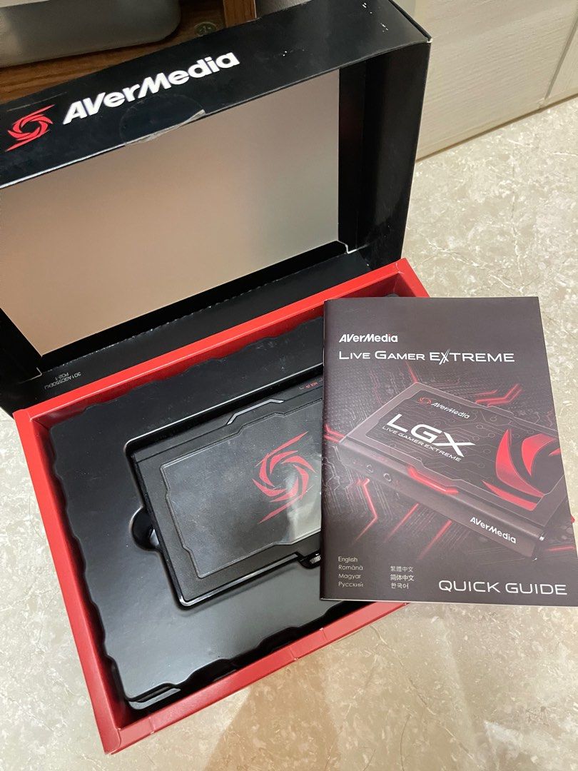 AverMedia GC550, 電腦＆科技, 電腦周邊及配件, 電腦周邊產品- Carousell