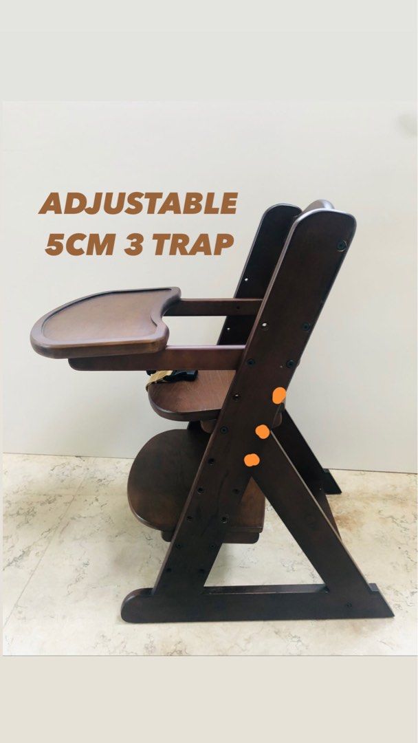 Baby Chair Kayu Cafe Resto Kursi Makan Bayi Kayu Aman Kuat Murah Baby