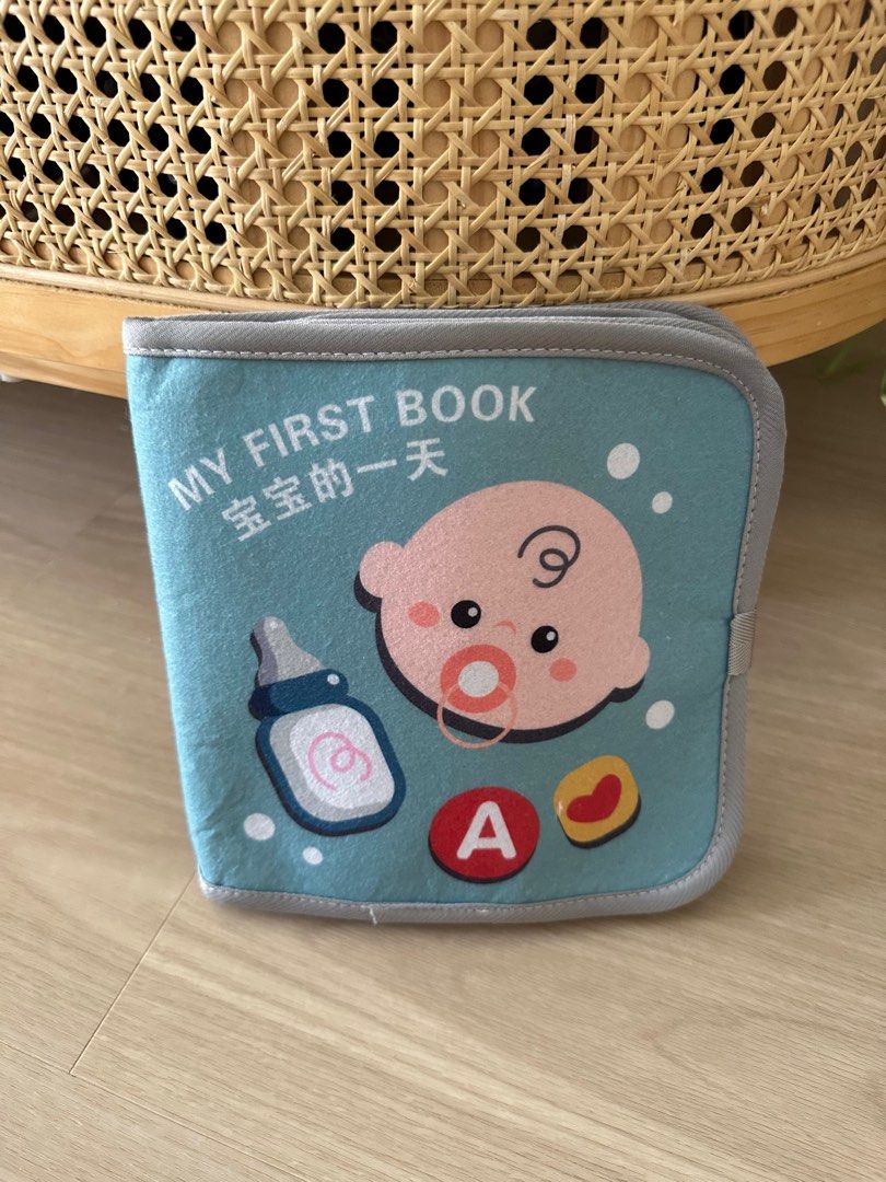 Baby cloth activity book busy book quiet book Baby series, Babies