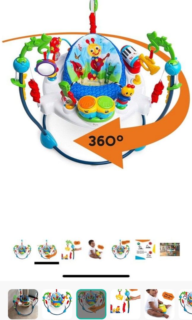 Target baby einstein jumper on sale