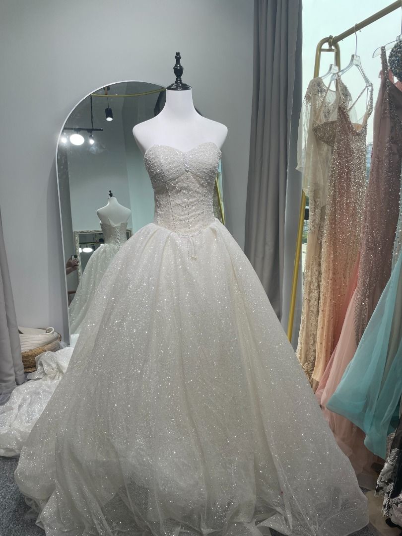 White train dress sale
