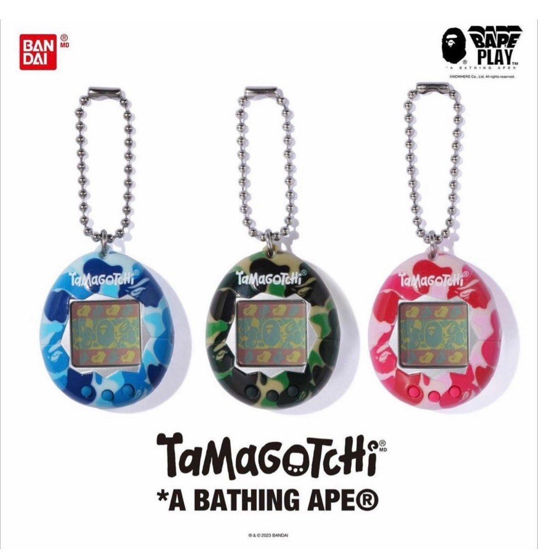 BAPE x Tamagotchi: a collection inspired by 2000s nostalgia - HIGHXTAR.