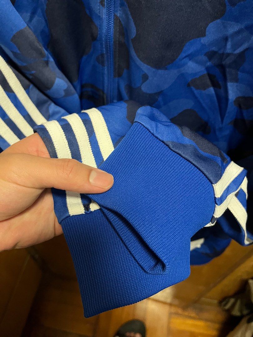 BAPE x adidas adicolor Track Top Blue Jacket