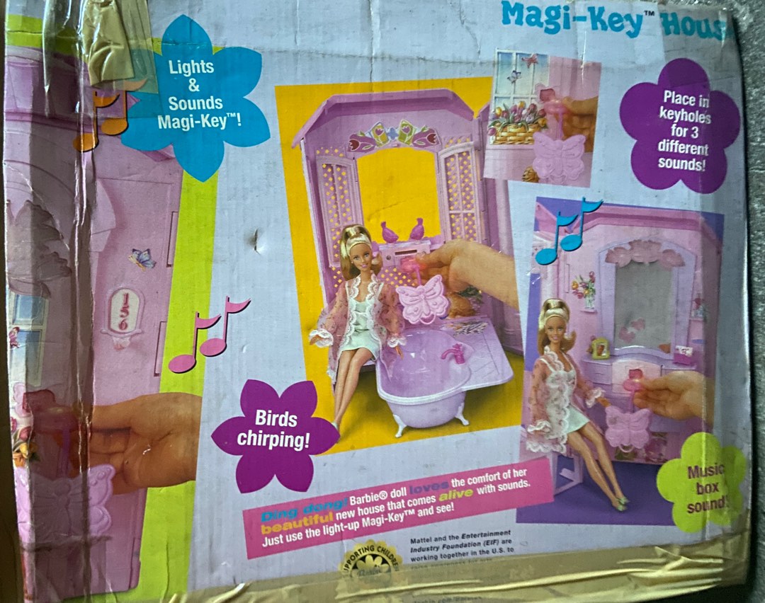 BARBIE Magi-Key House 2002, Hobbies & Toys, Toys & Games on Carousell