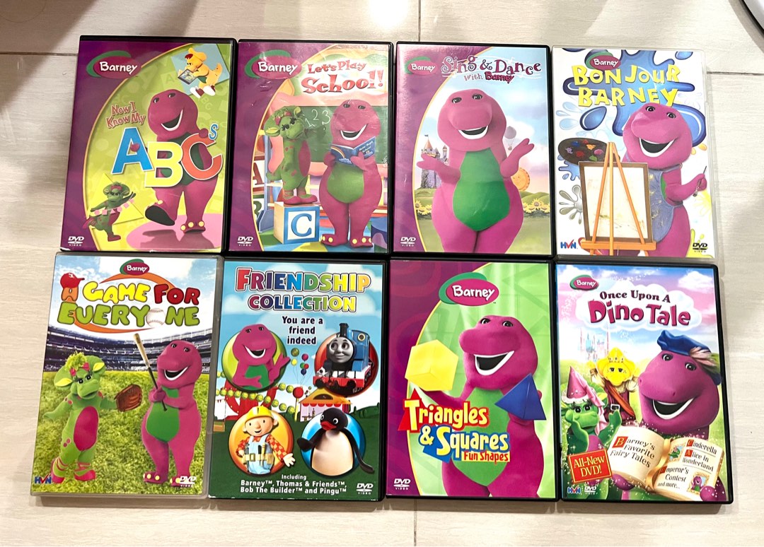 Barney DVD, Hobbies & Toys, Music & Media, CDs & DVDs on Carousell