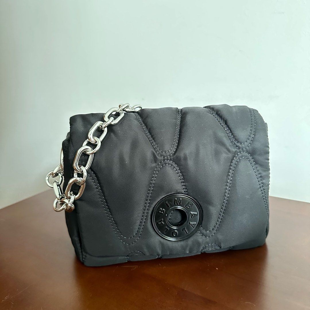 Bimba Y Lola Small nylon crossbody bag, Luxury, Bags & Wallets on