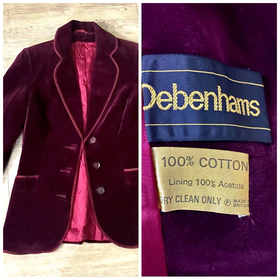 Purple velvet hot sale sport coat