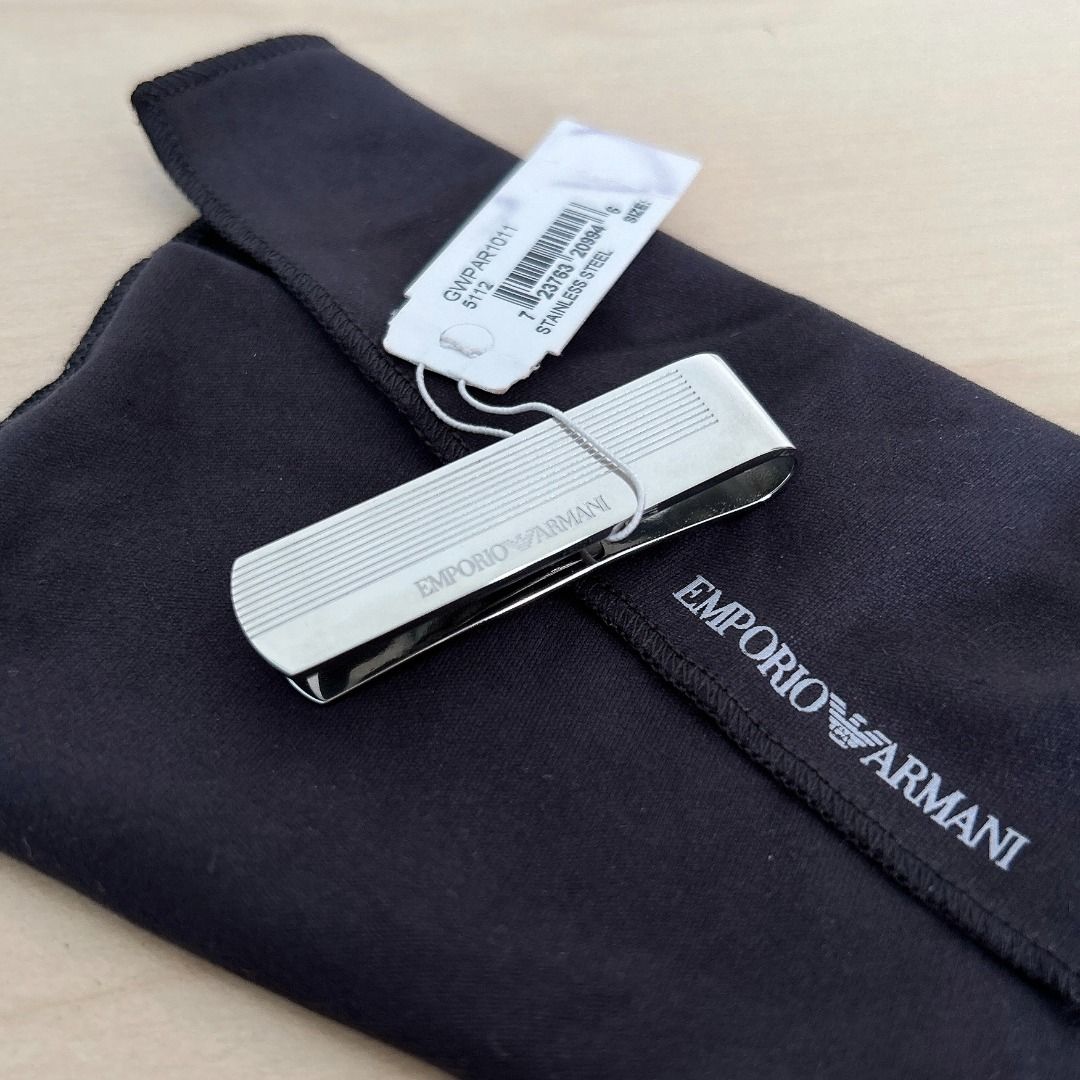 Armani tie bar shop