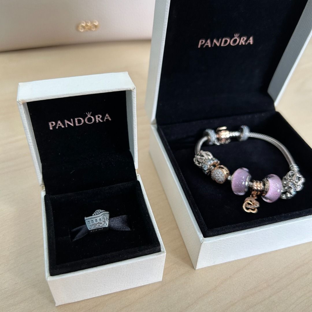 BNIB Pandora All Aboard Cruise Ship Charm
