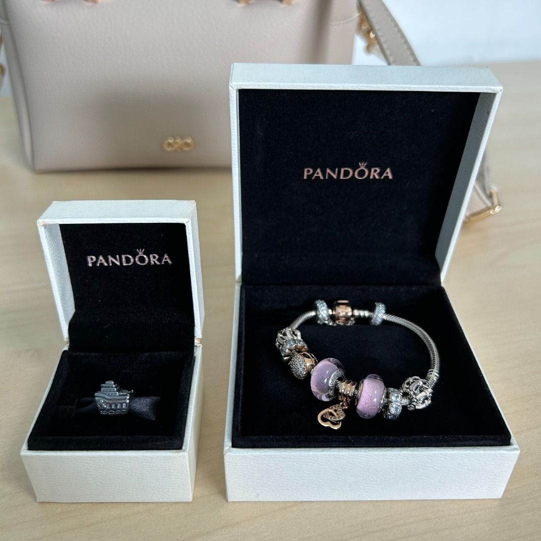 BNIB Pandora All Aboard Cruise Ship Charm