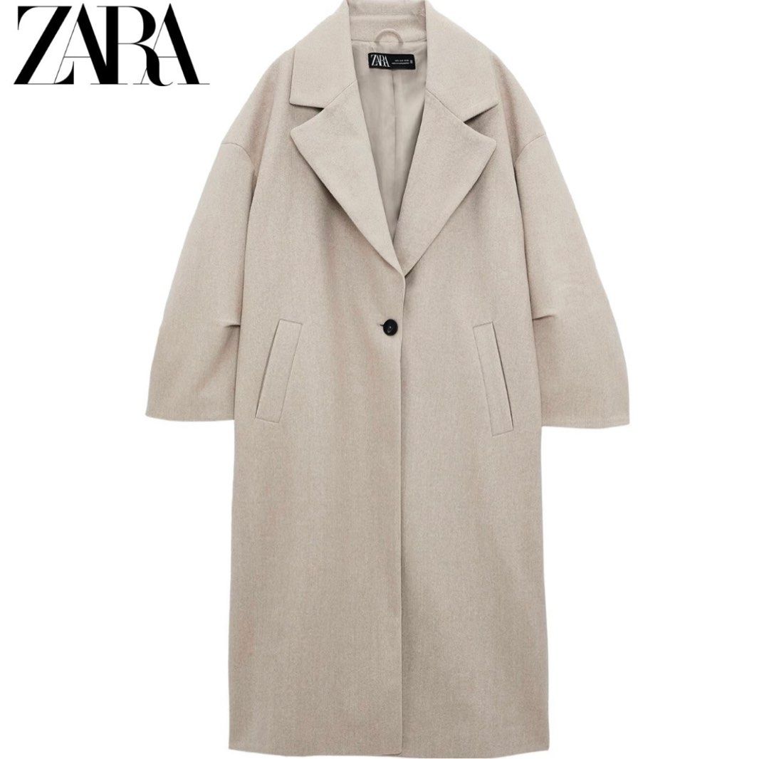 Zara duster coat hot sale