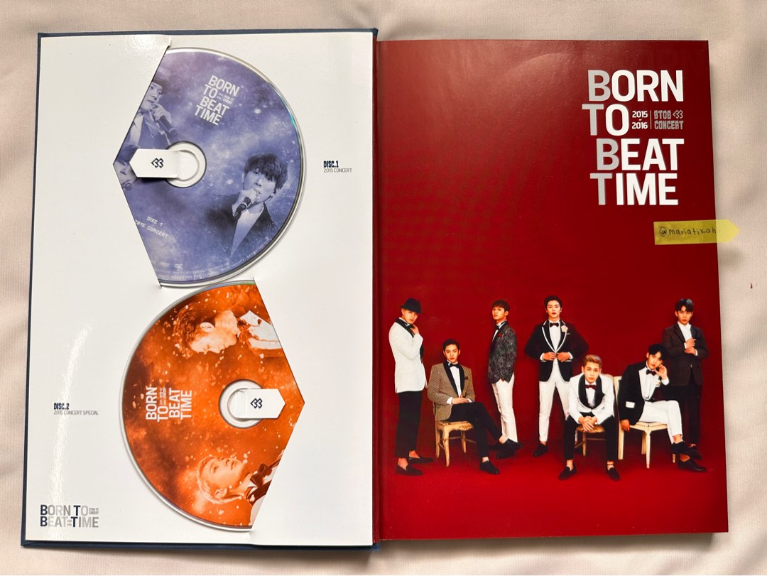 BORN TO BEAT TIME DVD (BTOB CONCERT 2015-2016), Hobbies & Toys