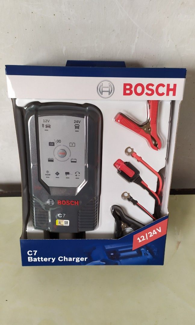 Bosch C7 Battery Charger, Auto Accessories on Carousell