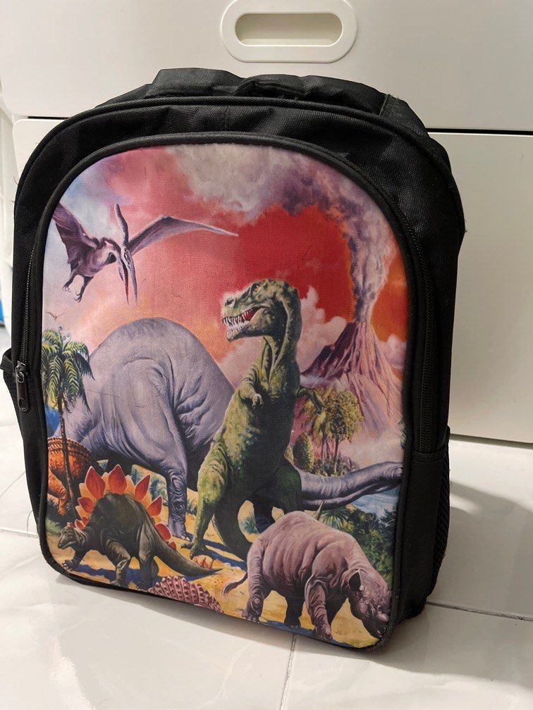 Boys Dino Dinosaur school bag Babies Kids Babies Kids