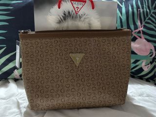 Brand new Guess travel pouch bag