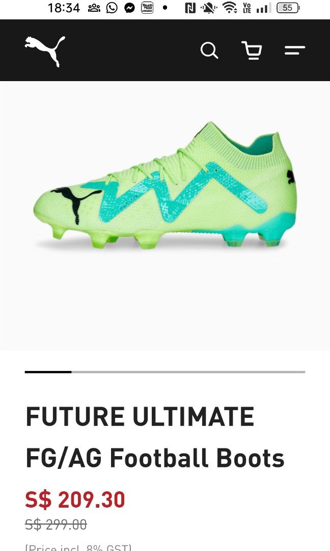 Puma soccer hotsell boots for sale