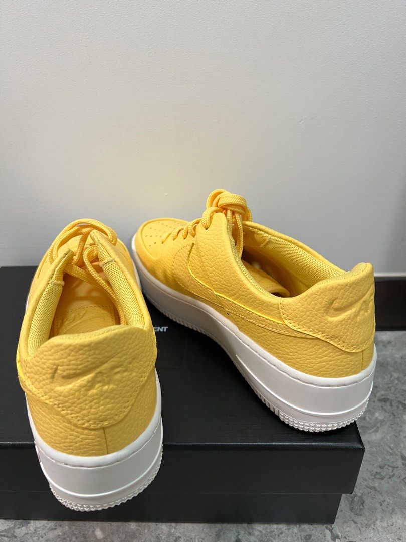 Nike air force 1 sage low hotsell women's yellow