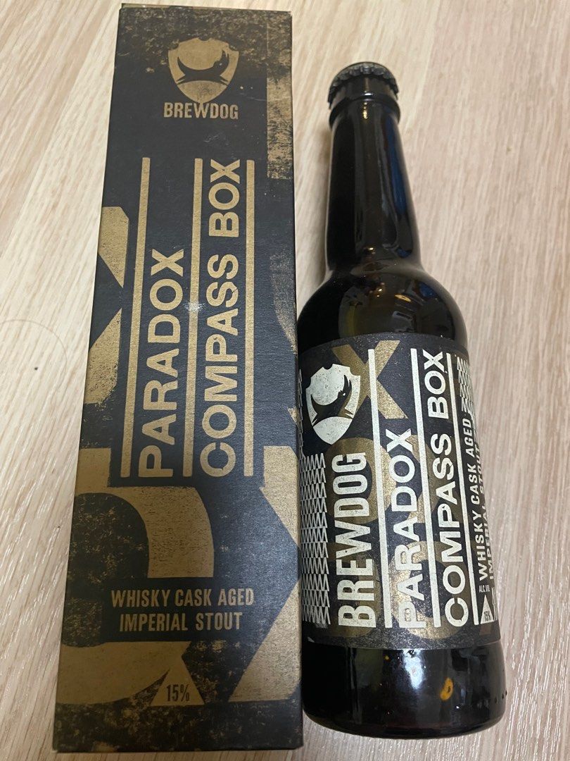 BrewDog Brewery Paradox Compass Box Whisky Cask Aged Imperial Stout