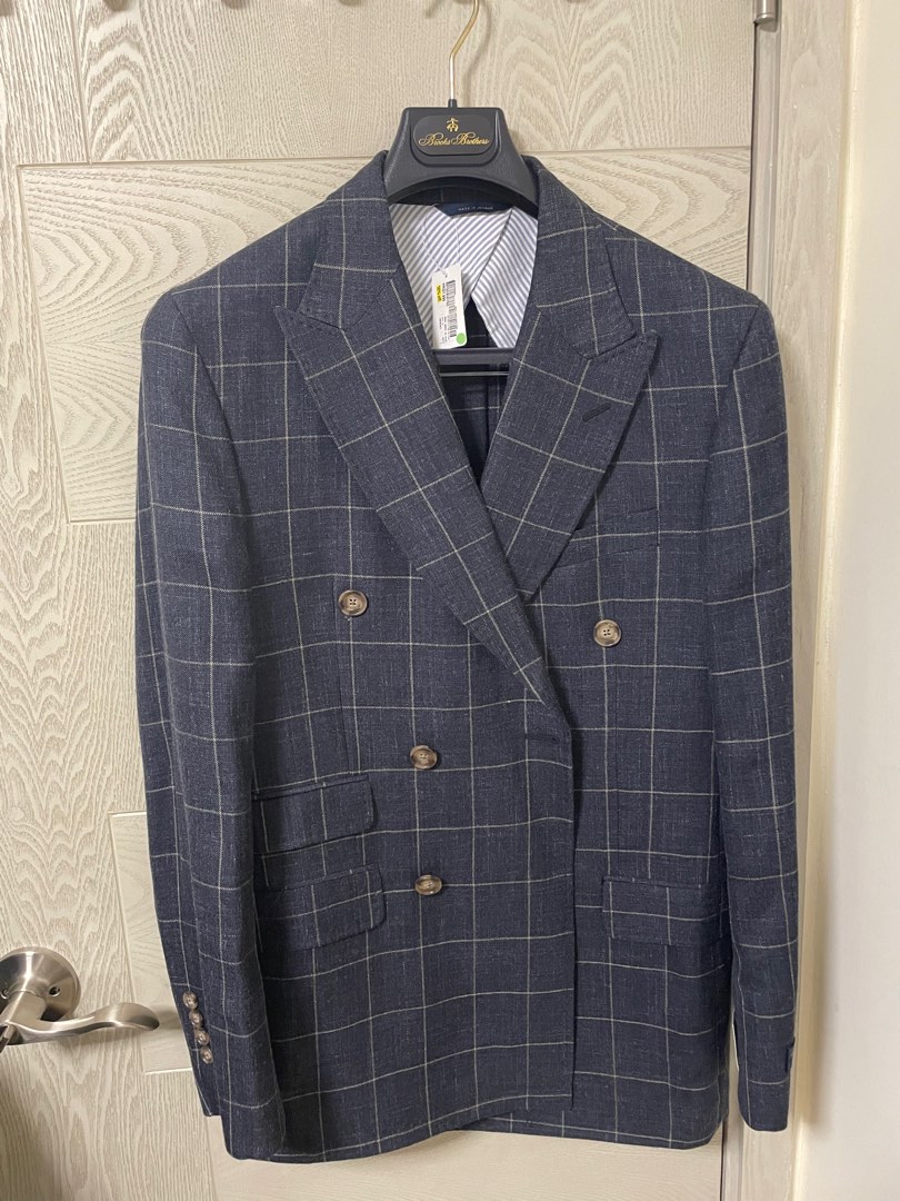 Brooks Brothers double breasted blazer, 男裝, 外套及戶外衣服 Carousell