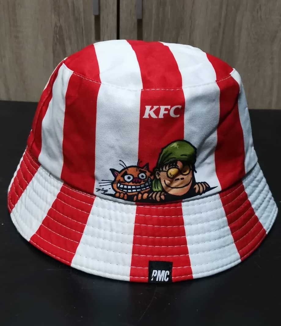 BUCKET HAT KFC X PMC X UJANG LIMITED EDITION, Everything Else, Others