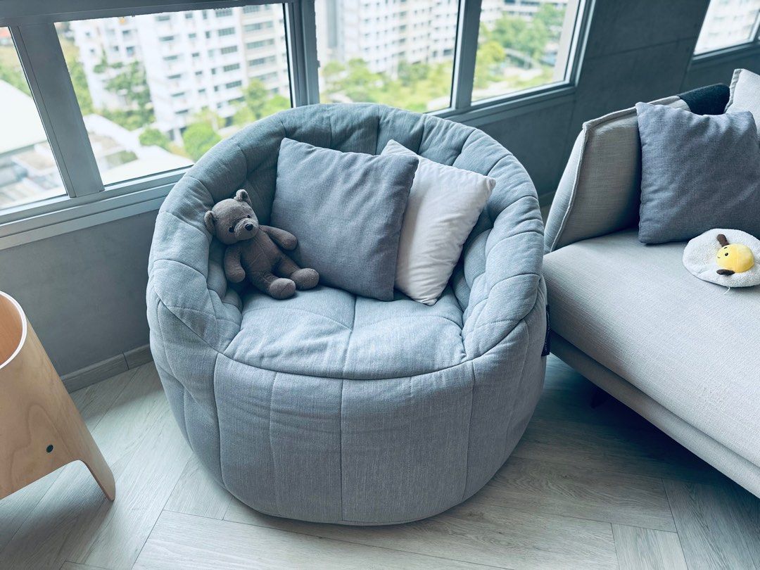 Ambient lounge butterfly sofa hot sale bean bag chair set