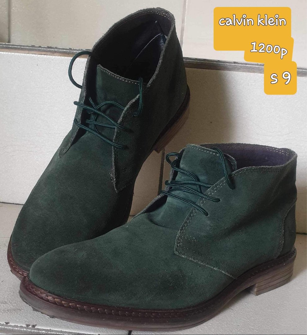 Calvin klein green pumps top