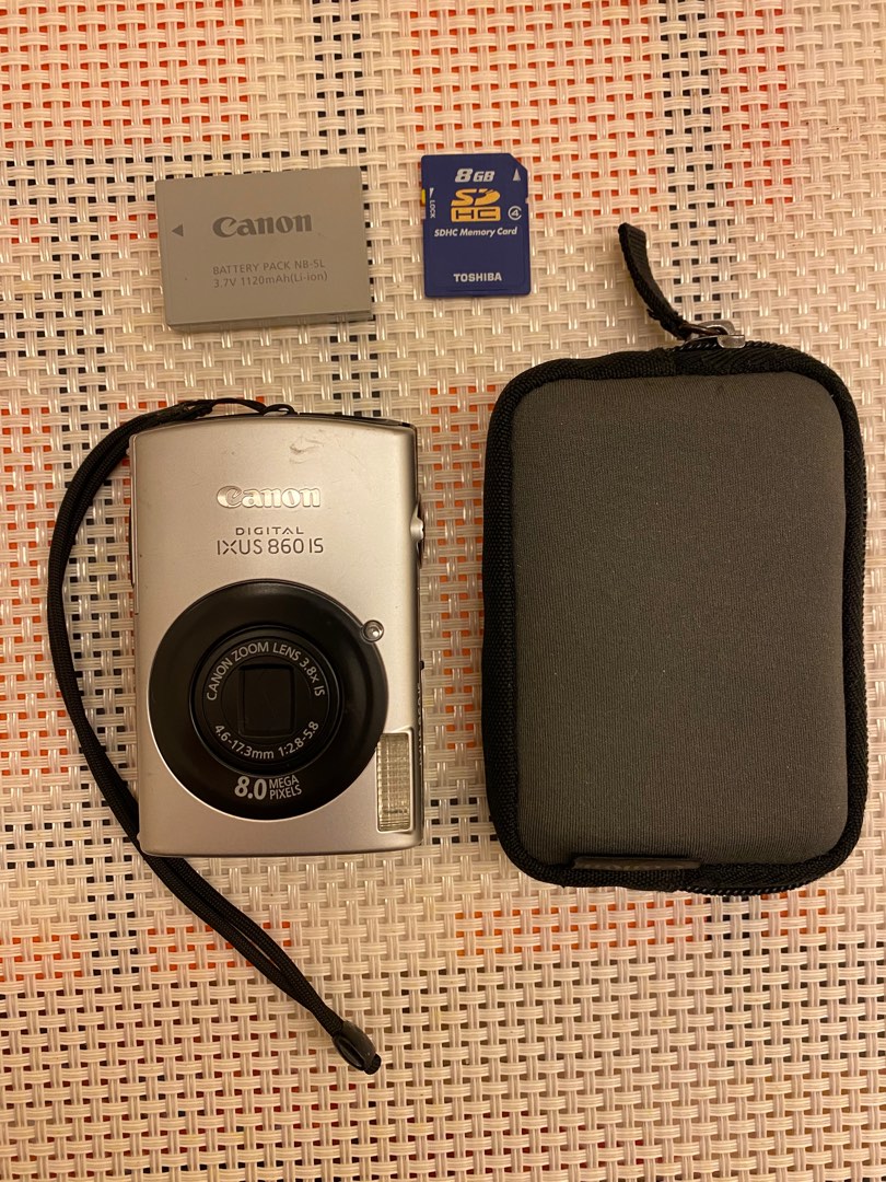 Canon IXUS 860 IS 數碼相機, 攝影器材, 相機 Carousell