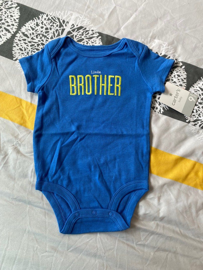 Carter's little brother onesie 2025