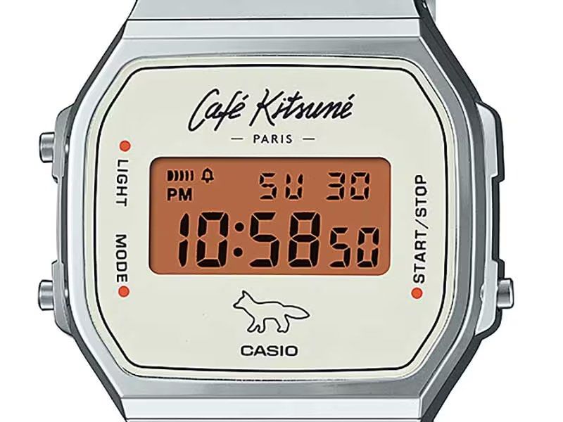 カフェキツネ カシオ コラボ腕時計 A168WECK-7AJR - 時計