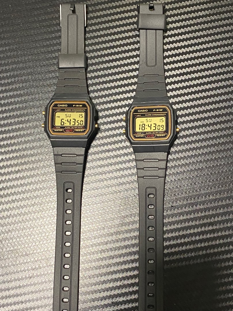 Casio Watch F-91W, Men's Fashion, Watches & Accessories, Watches on ...