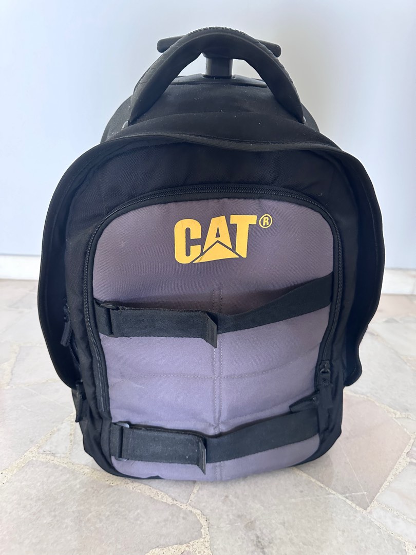 Caterpillar Trolley with Back Pack, Men's Fashion, Bags, Backpacks on
