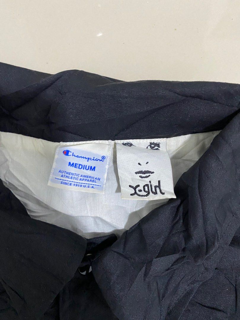 Champion girl windbreaker store