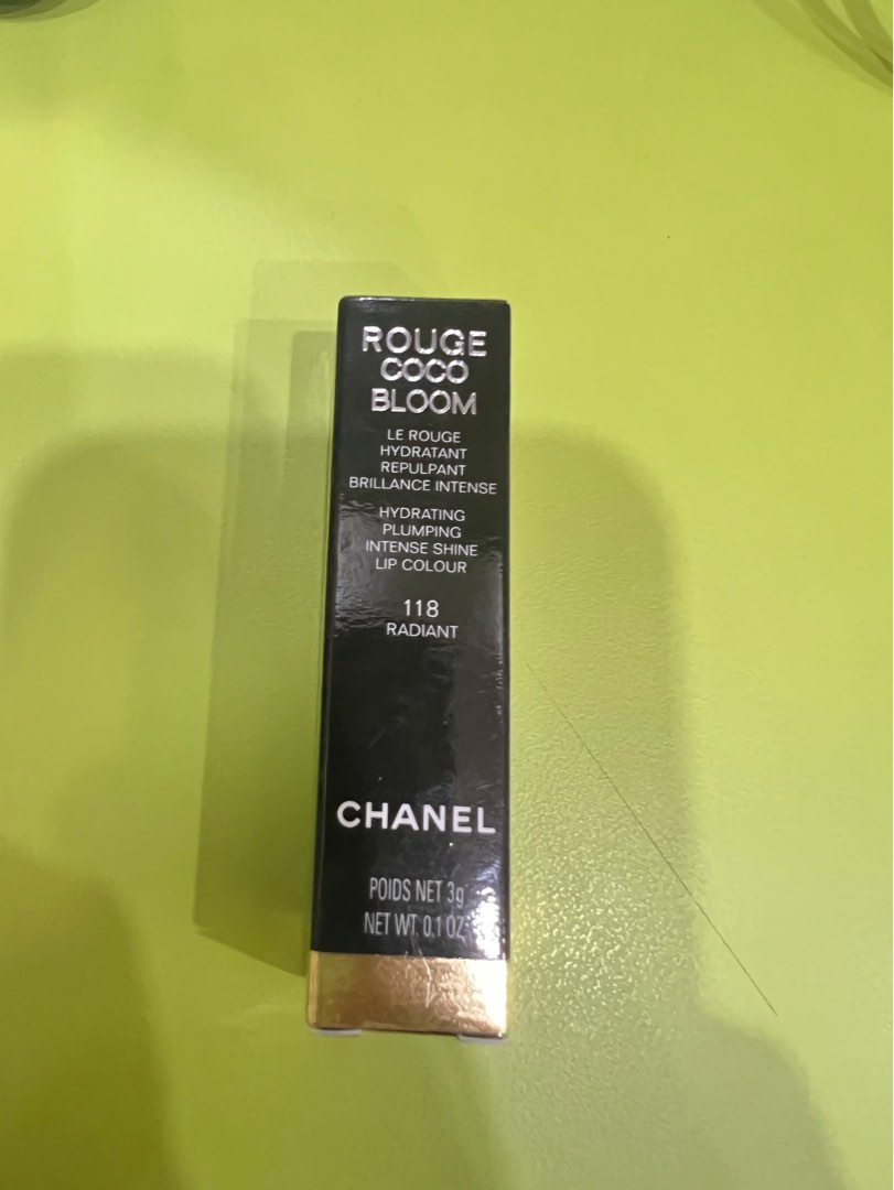 CHANEL LIPSTICKS ROUGE COCO BLOOM 118, Beauty & Personal Care, Face, Makeup  on Carousell