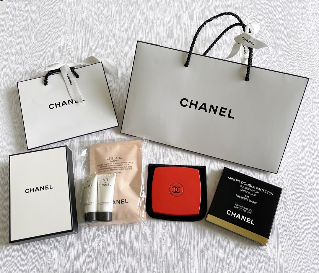 Chanel Mirror Duo 121 Premiere dame & skincare sets, Furniture & Home  Living, Home Decor, Mirrors on Carousell
